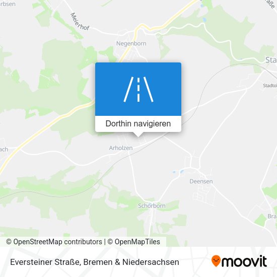 Eversteiner Straße Karte
