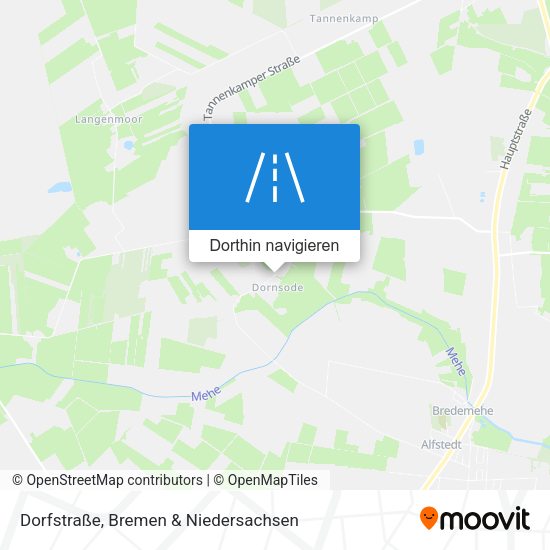 Dorfstraße Karte