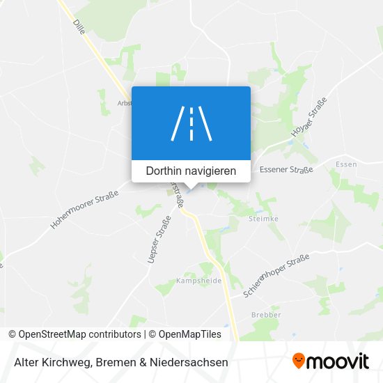 Alter Kirchweg Karte