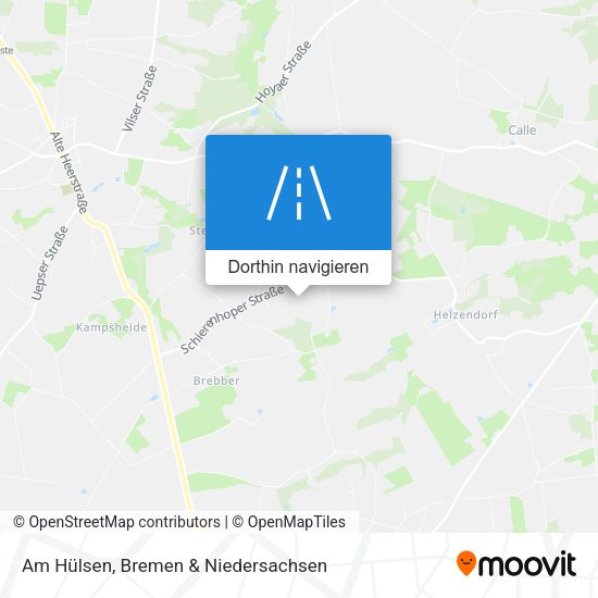 Am Hülsen Karte