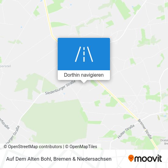 Auf Dem Alten Bohl Karte