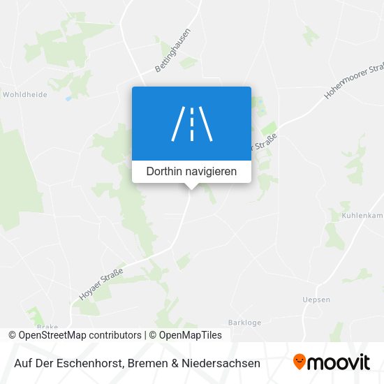 Auf Der Eschenhorst Karte