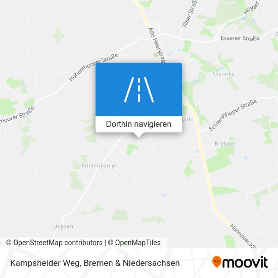 Kampsheider Weg Karte