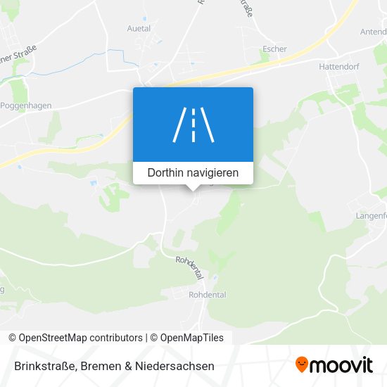 Brinkstraße Karte