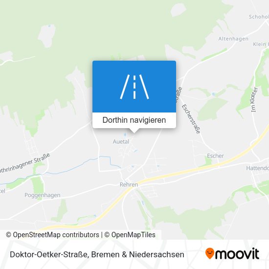 Doktor-Oetker-Straße Karte