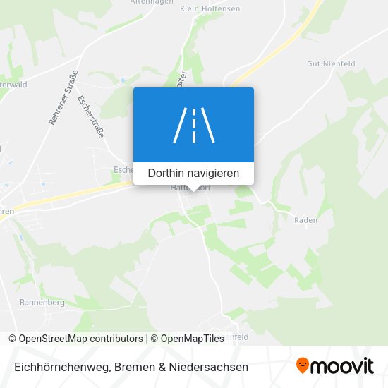 Eichhörnchenweg Karte