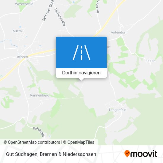 Gut Südhagen Karte