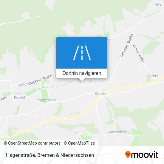 Hagenstraße Karte