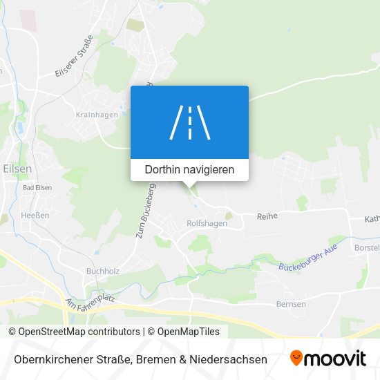Obernkirchener Straße Karte