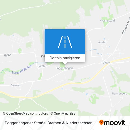 Poggenhagener Straße Karte