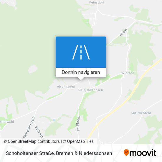 Schoholtenser Straße Karte