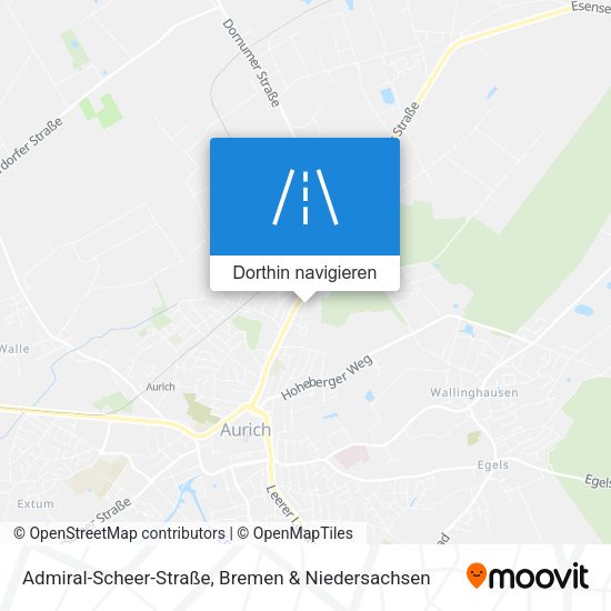 Admiral-Scheer-Straße Karte