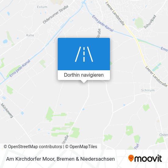 Am Kirchdorfer Moor Karte