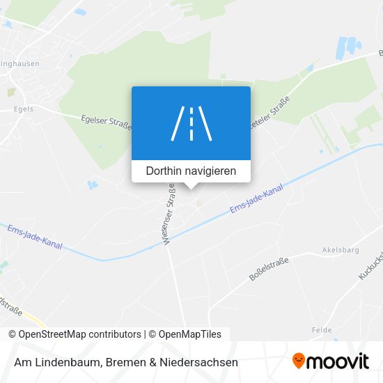 Am Lindenbaum Karte
