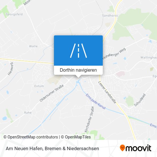 Am Neuen Hafen Karte