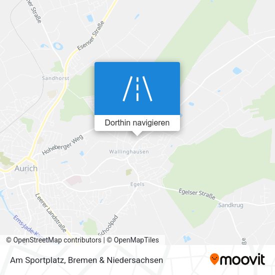 Am Sportplatz Karte