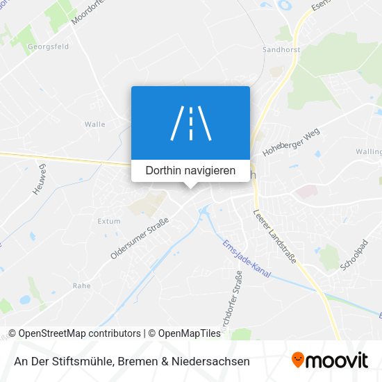 An Der Stiftsmühle Karte