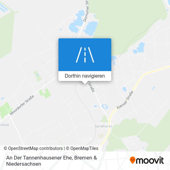 An Der Tannenhausener Ehe Karte