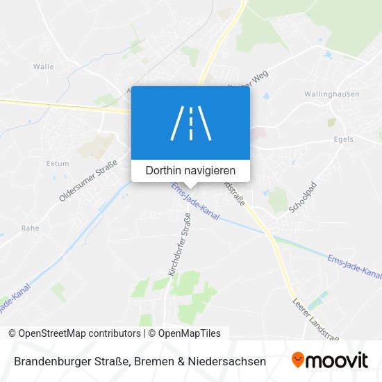 Brandenburger Straße Karte