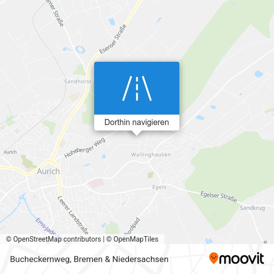 Bucheckernweg Karte