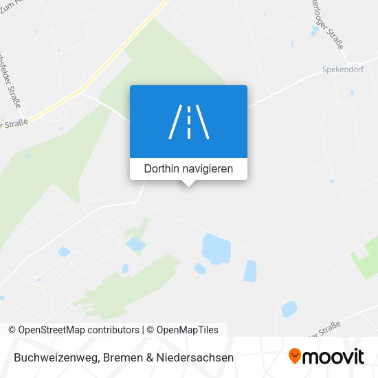 Buchweizenweg Karte