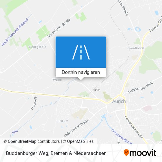 Buddenburger Weg Karte
