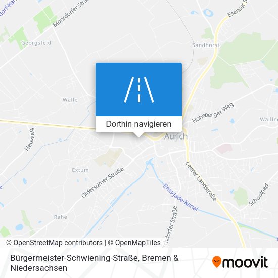 Bürgermeister-Schwiening-Straße Karte