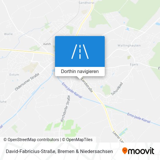 David-Fabricius-Straße Karte