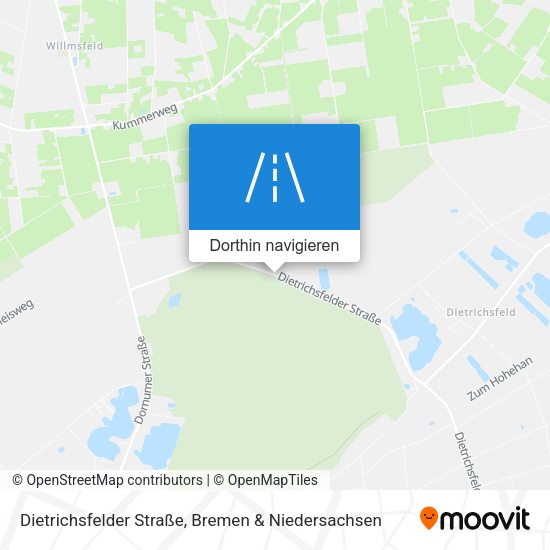 Dietrichsfelder Straße Karte