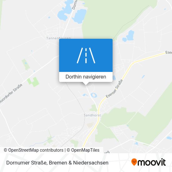 Dornumer Straße Karte
