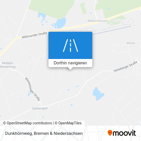 Dunkhörnweg Karte