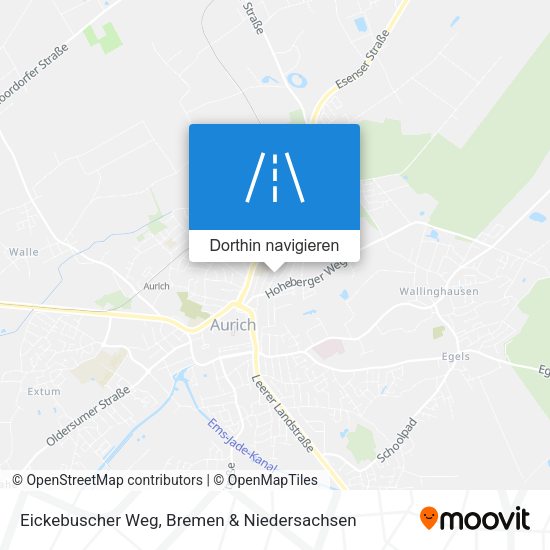 Eickebuscher Weg Karte