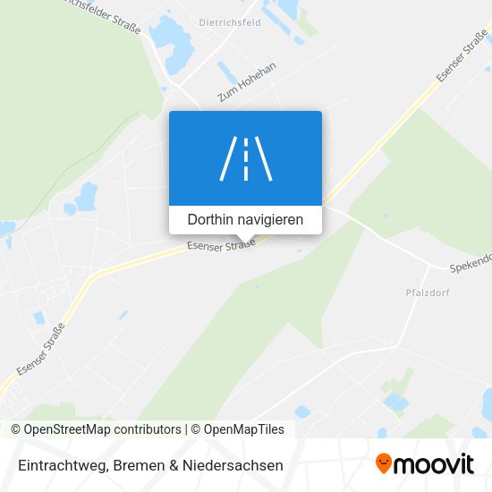 Eintrachtweg Karte