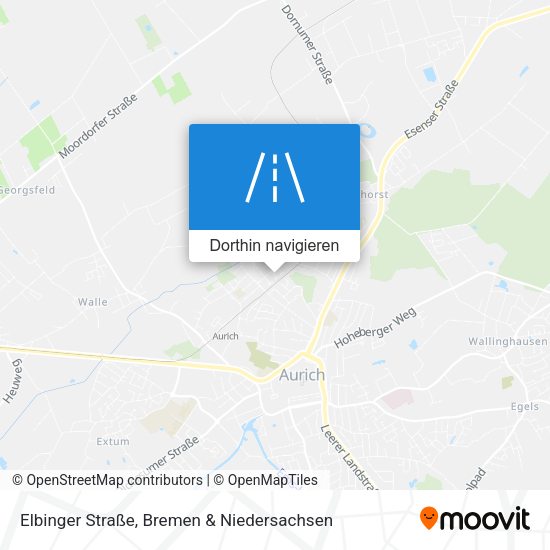 Elbinger Straße Karte