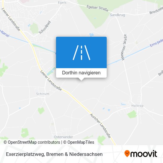 Exerzierplatzweg Karte