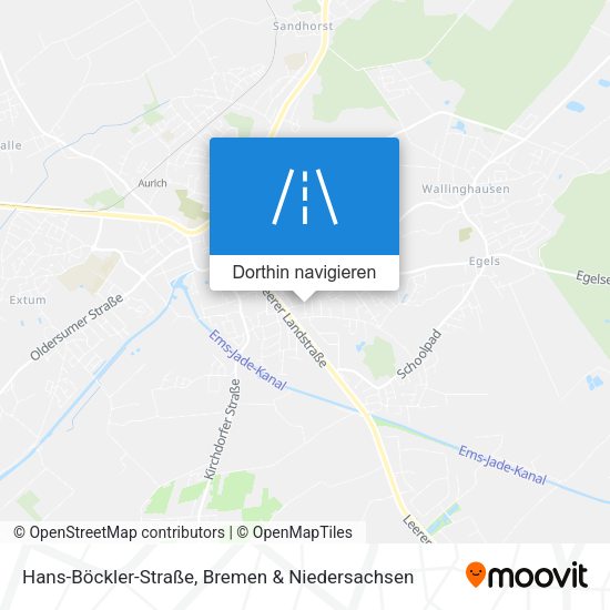 Hans-Böckler-Straße Karte