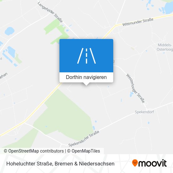 Hoheluchter Straße Karte