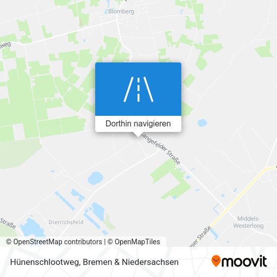 Hünenschlootweg Karte