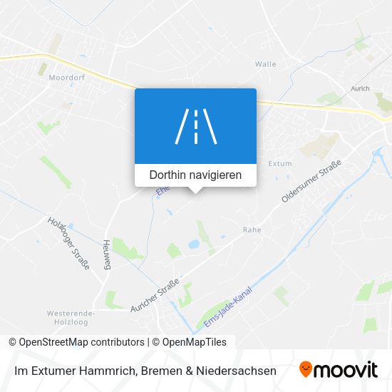 Im Extumer Hammrich Karte