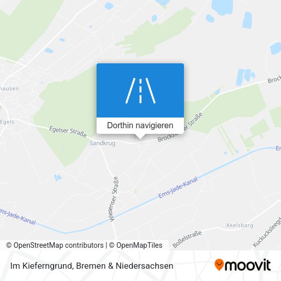 Im Kieferngrund Karte