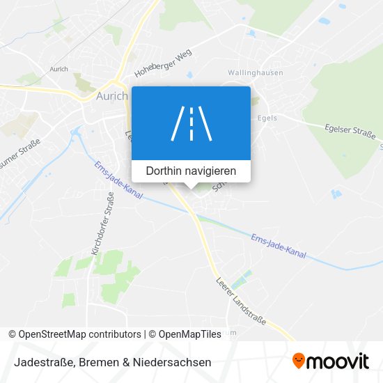 Jadestraße Karte