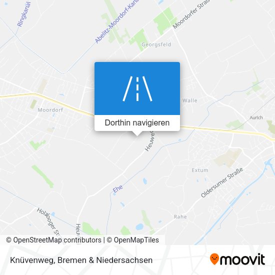 Knüvenweg Karte