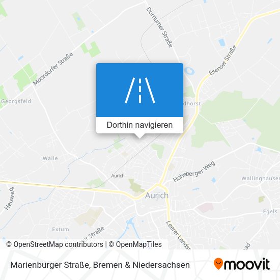 Marienburger Straße Karte