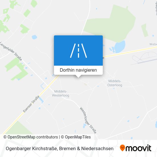 Ogenbarger Kirchstraße Karte