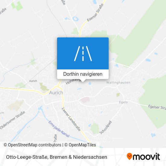 Otto-Leege-Straße Karte
