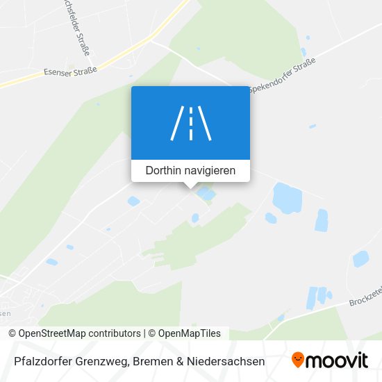 Pfalzdorfer Grenzweg Karte
