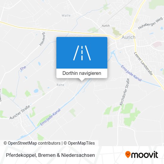 Pferdekoppel Karte