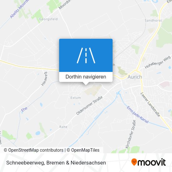 Schneebeerweg Karte