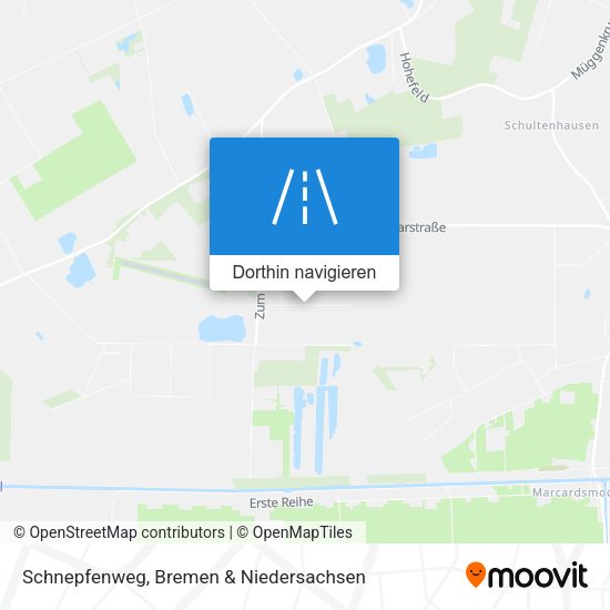 Schnepfenweg Karte