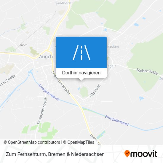 Zum Fernsehturm Karte